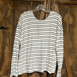 Twisted back sweater